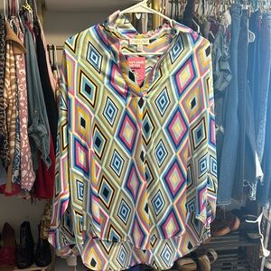 NWT She + sky small blouse oversized